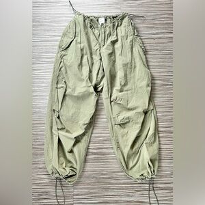 iets frans Balloon Baggy Cargo Pants in Green